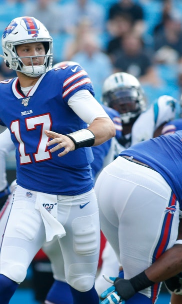 Allen, Johnson lead Bills past Newton-less Panthers 27-14